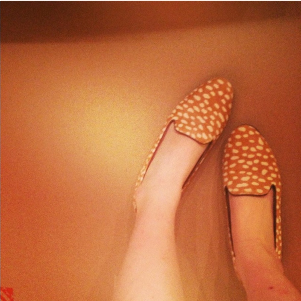 Madewell pony hair loafers/flats